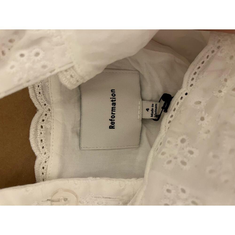 SZ 4 Reformation Anatolia Top White - Picture 7 of 7